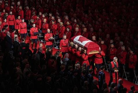 ‘The world has changed’: Thousands mourn at funeral for B.C. Mountie Rick O’Brien, 51